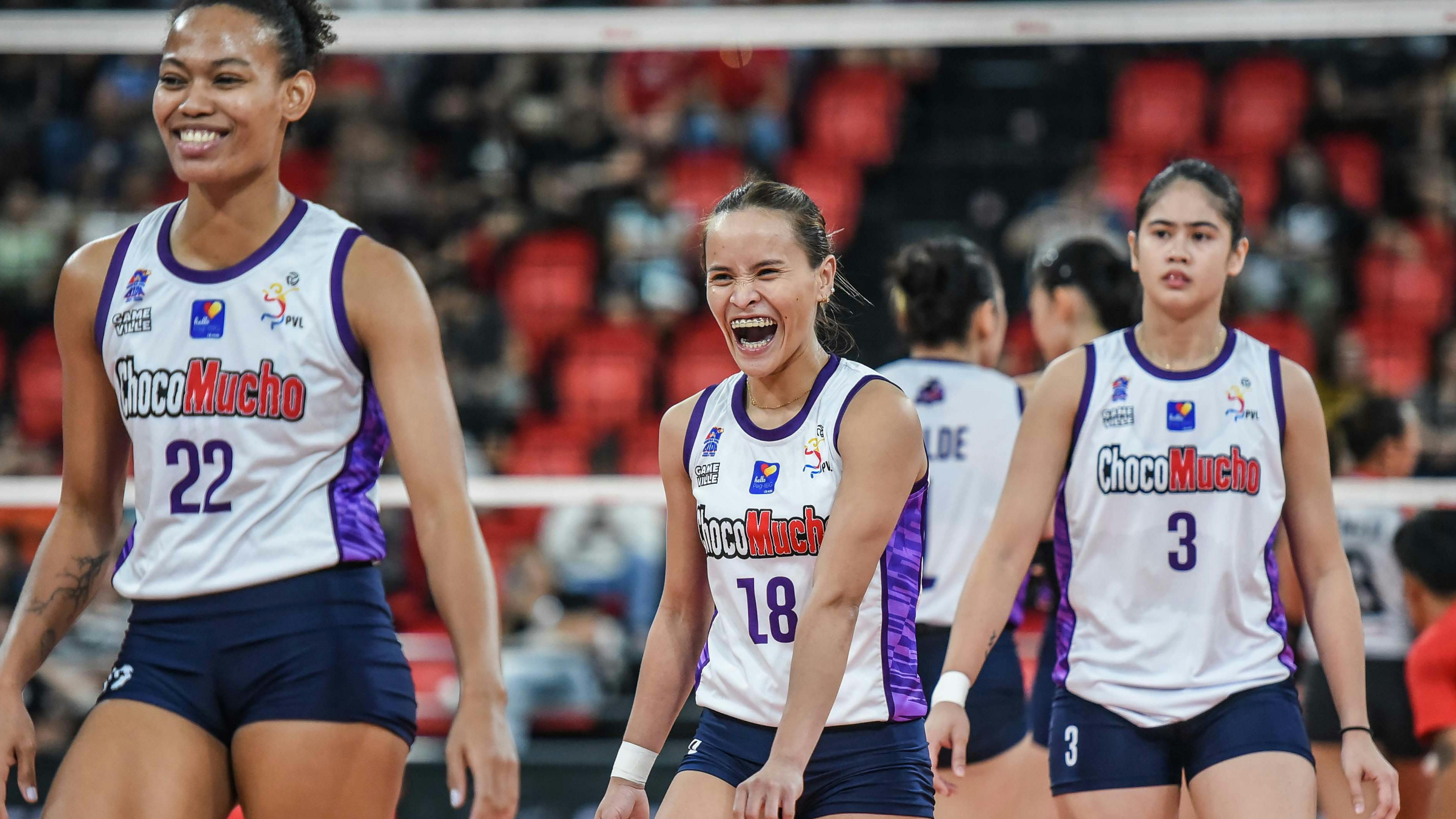 Sisi Rondina leads Choco Mucho to Game 2 win vs Cignal, bares mindset coming in after reverse sweep in Game 1